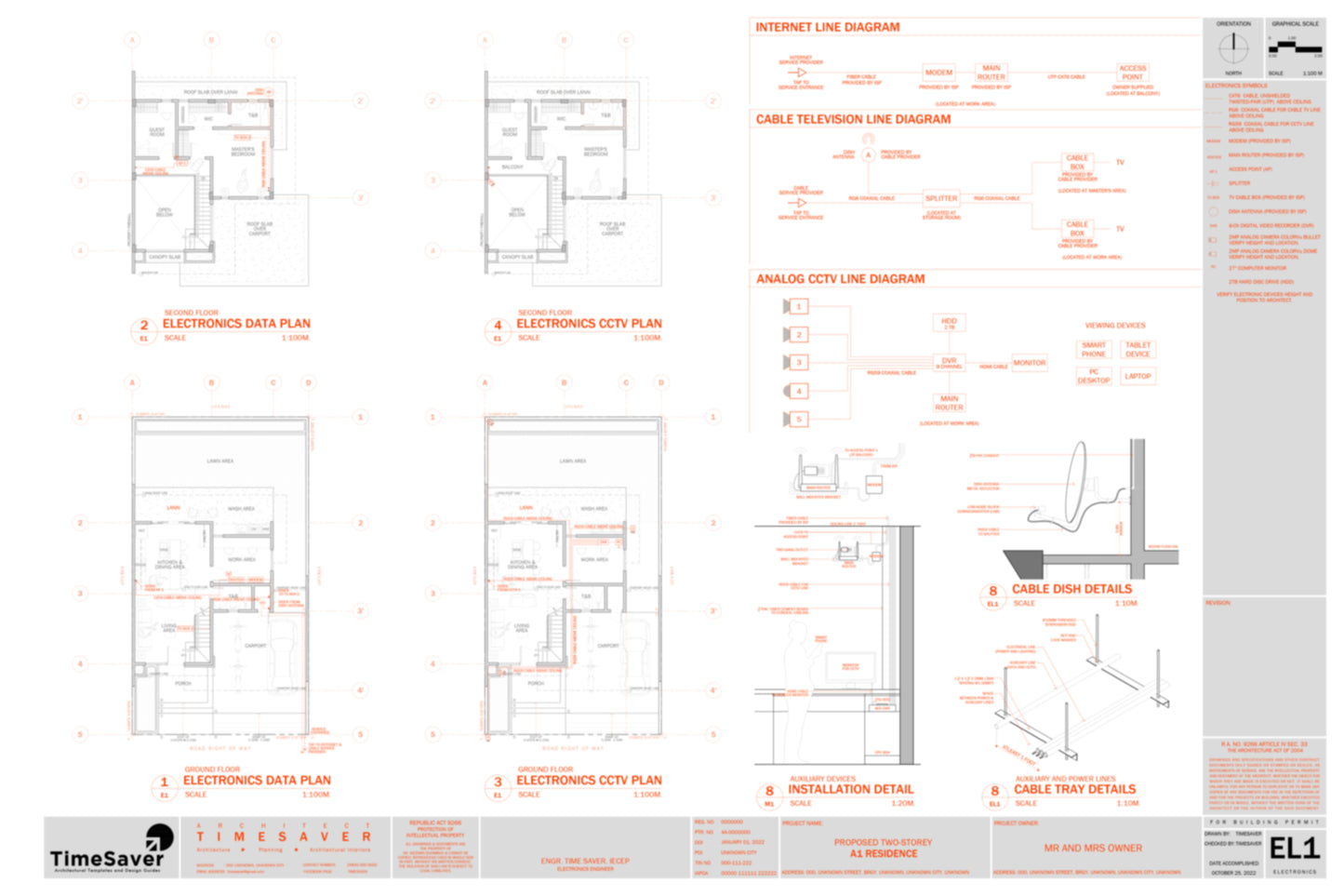 B1 Residence Complete Set of Drawings