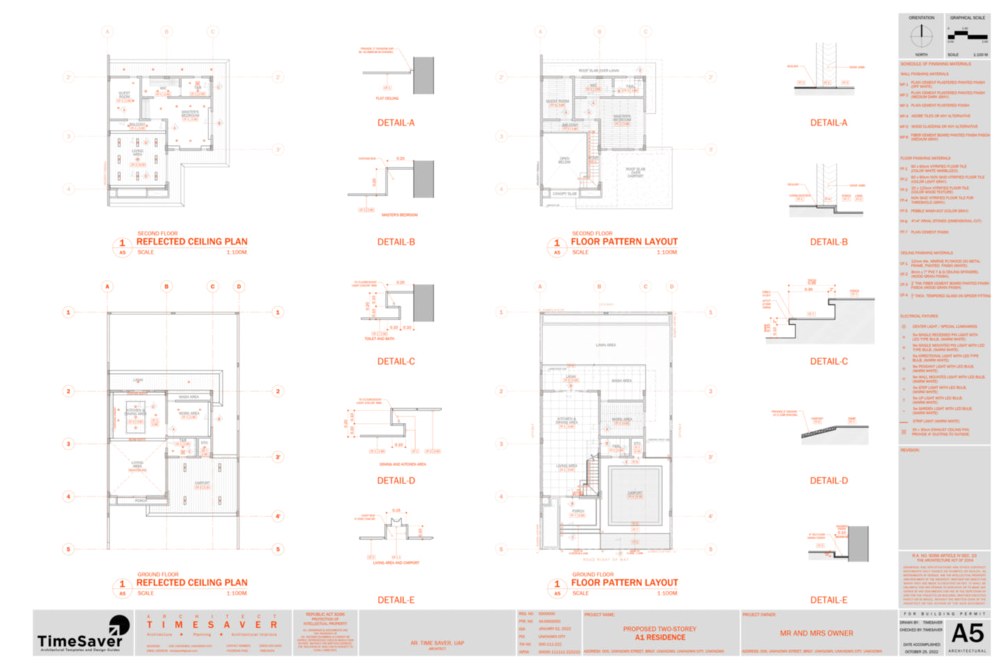 reflected ceiling plan