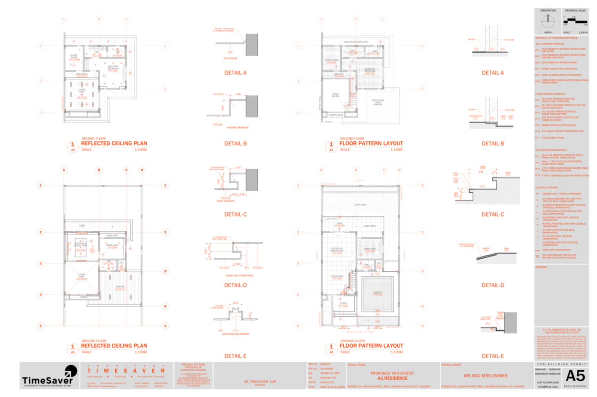 reflected ceiling plan