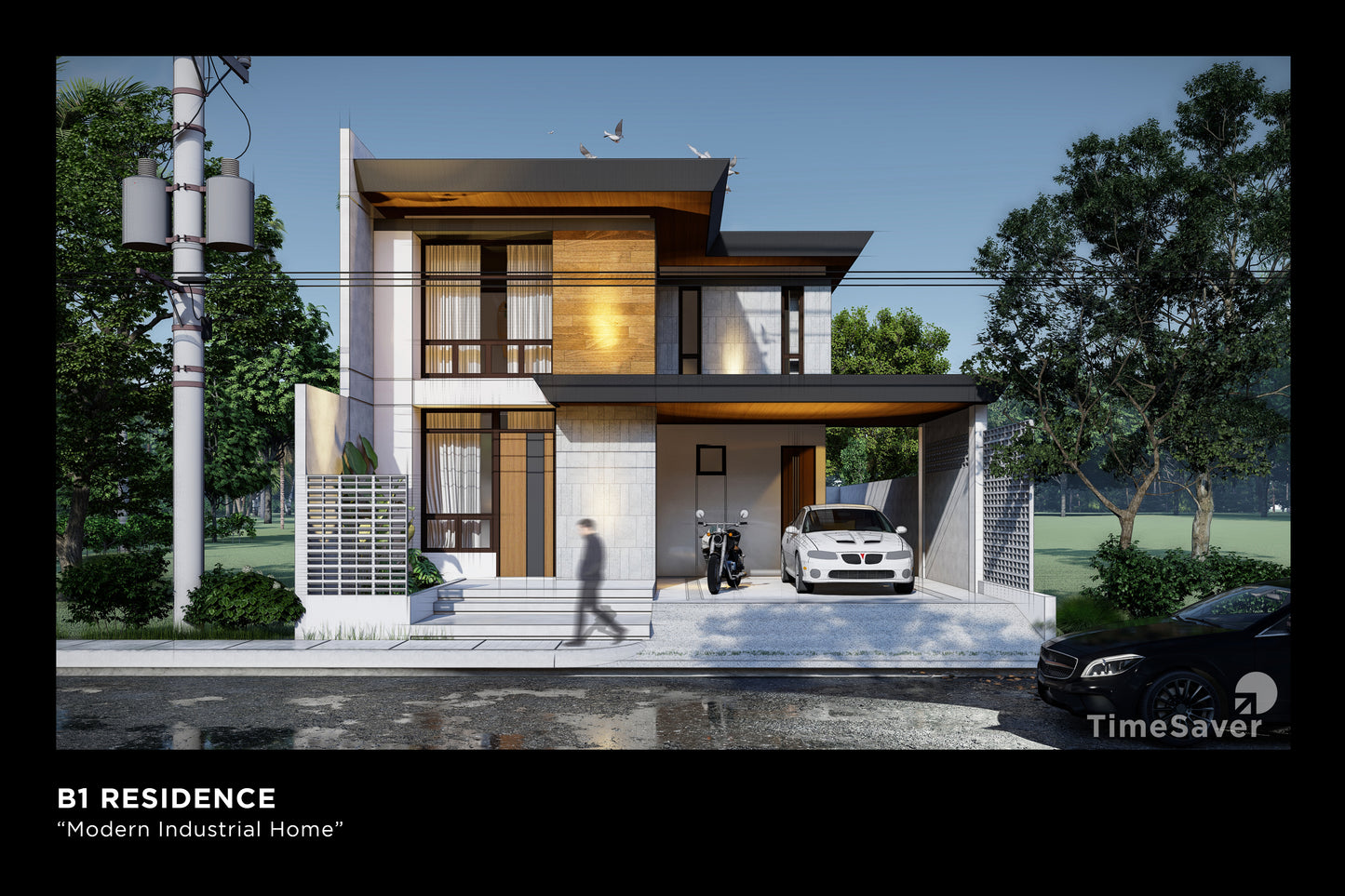 B1 Residence Exterior 3D Model