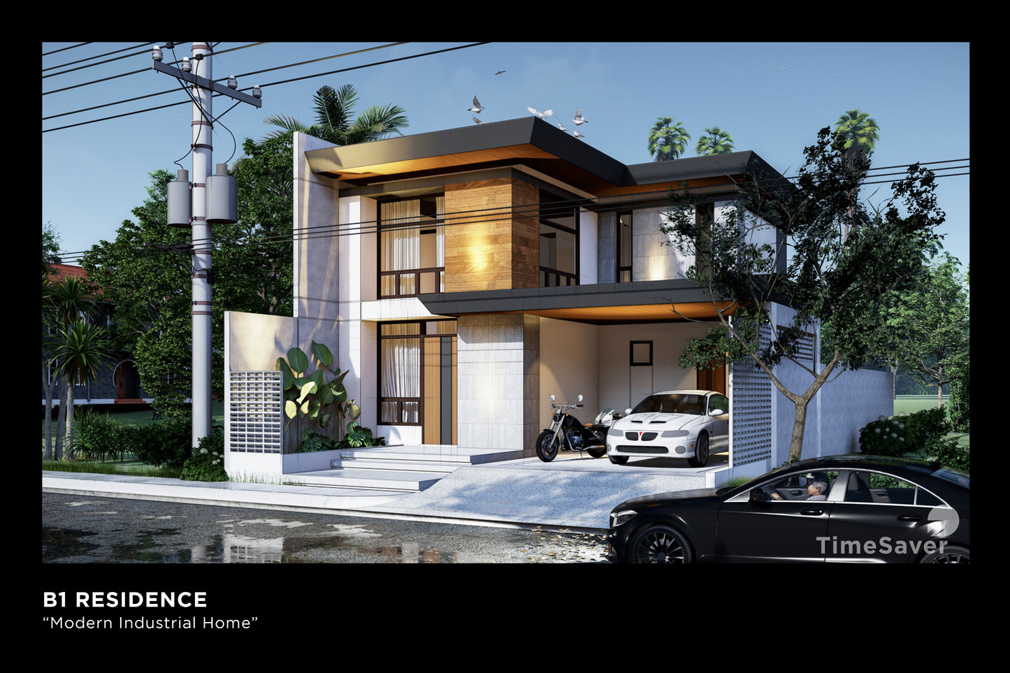 B1 Residence Exterior 3D Model