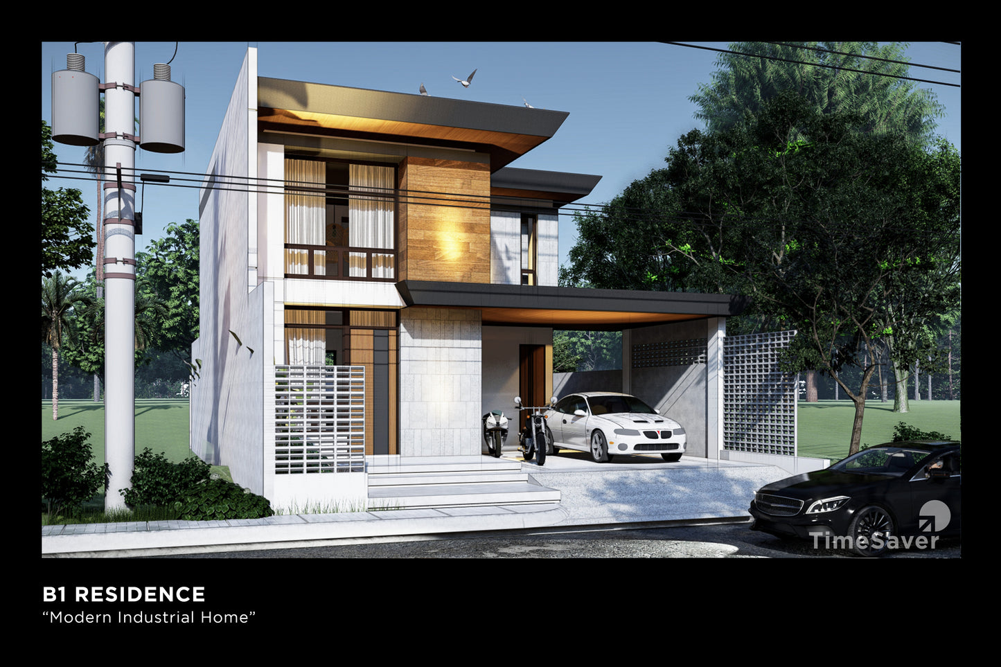 B1 Residence Exterior 3D Model