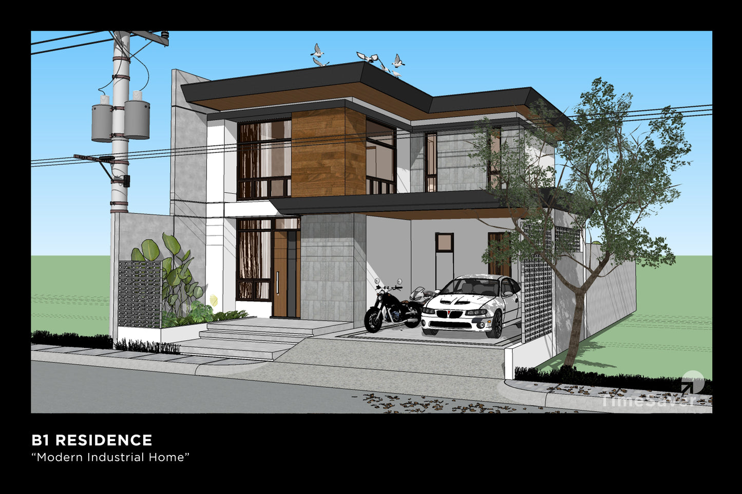 B1 Residence Exterior 3D Model