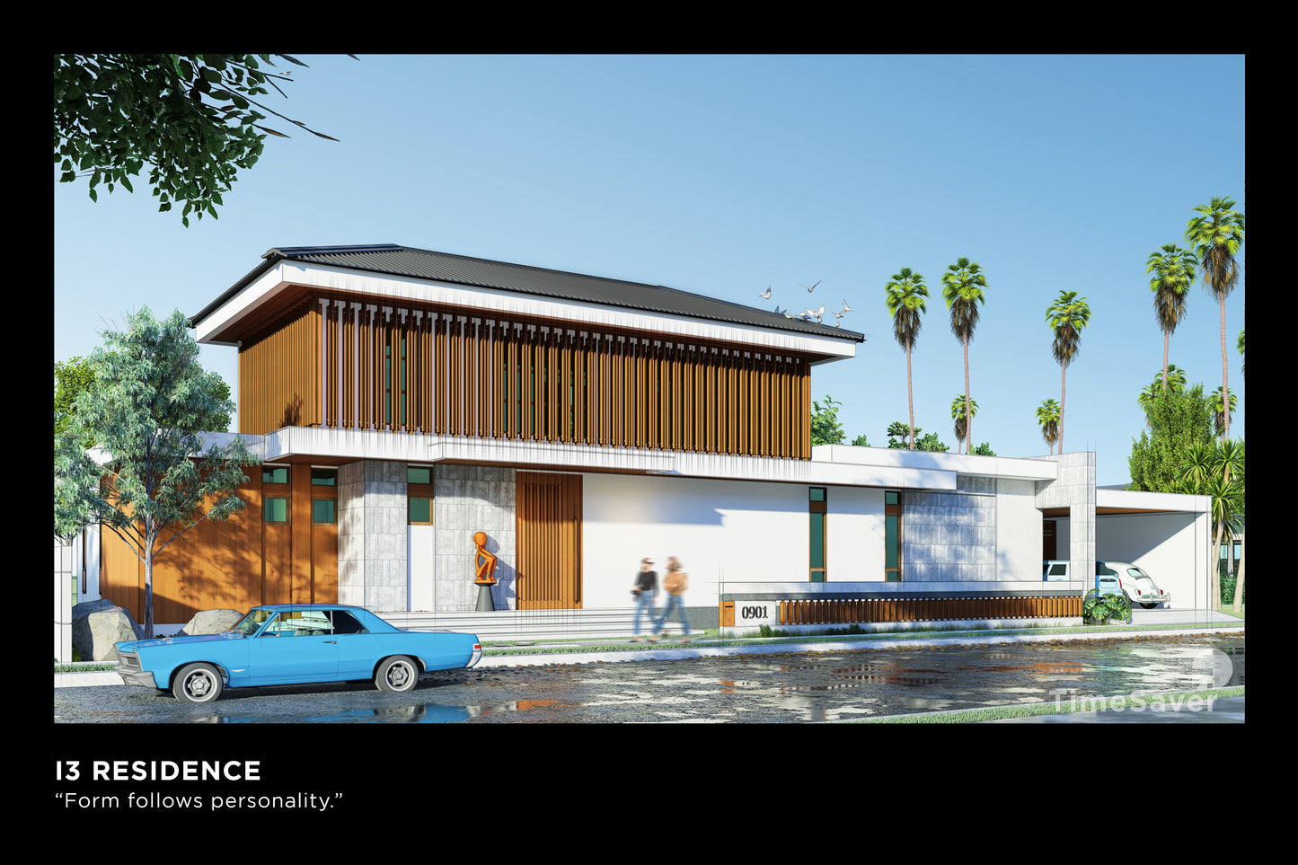 I3 Residence Exterior 3D Model