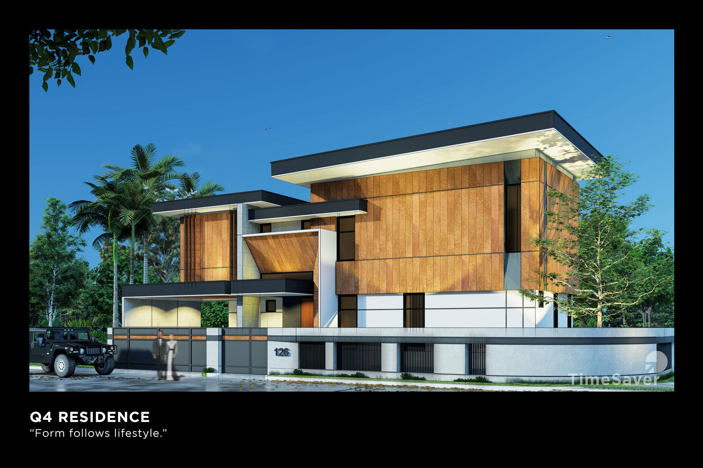 Q4 Residence Exterior 3D Model