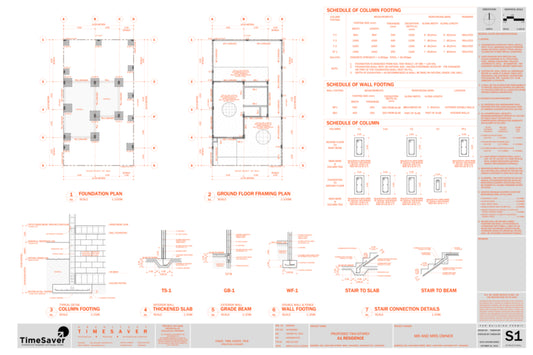 B1 Residence Structural Drawings